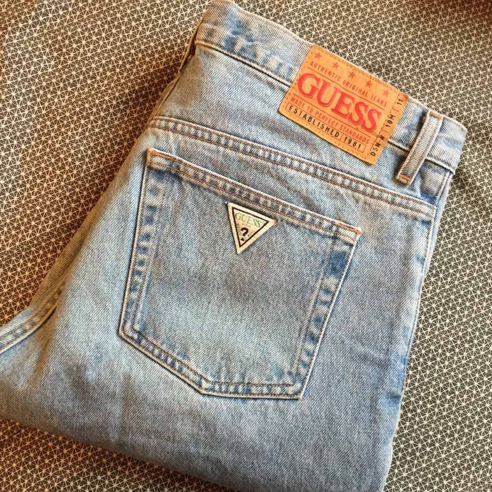Vintage Guess light denim jeans